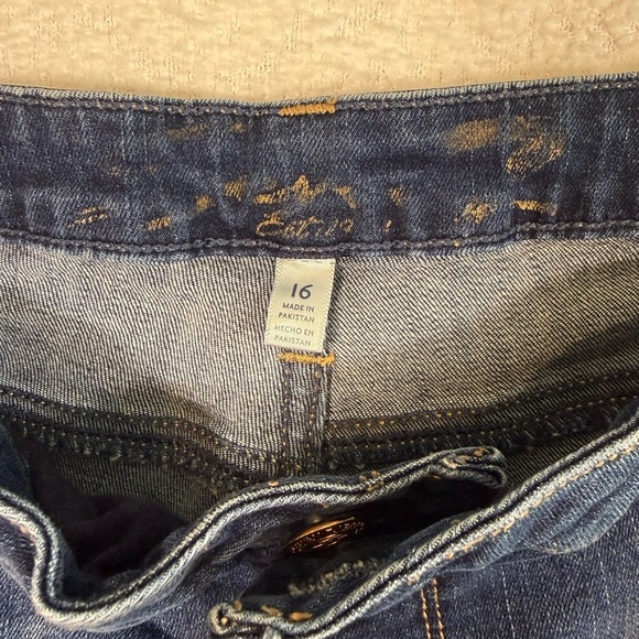 Seven7 womens denim the weekend shorts size 16 high rise - Picture 3 of 4